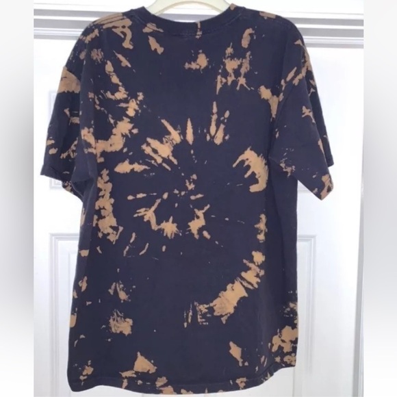 USS Yorktown CV-5 Navy T-shirt Tie Dye, Bleach Dye Size XL  Reverse Acid Dye - Picture 2 of 4